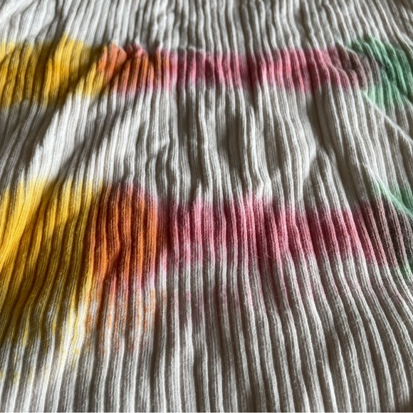 FREE PEOPLE - WE THE FREE - High Neck Tie-dye Rainbow Tank Top Shirt Camisole - Picture 7 of 8